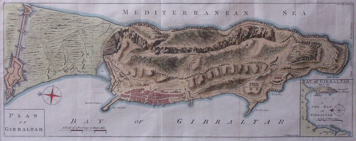 Map of Gibraltar